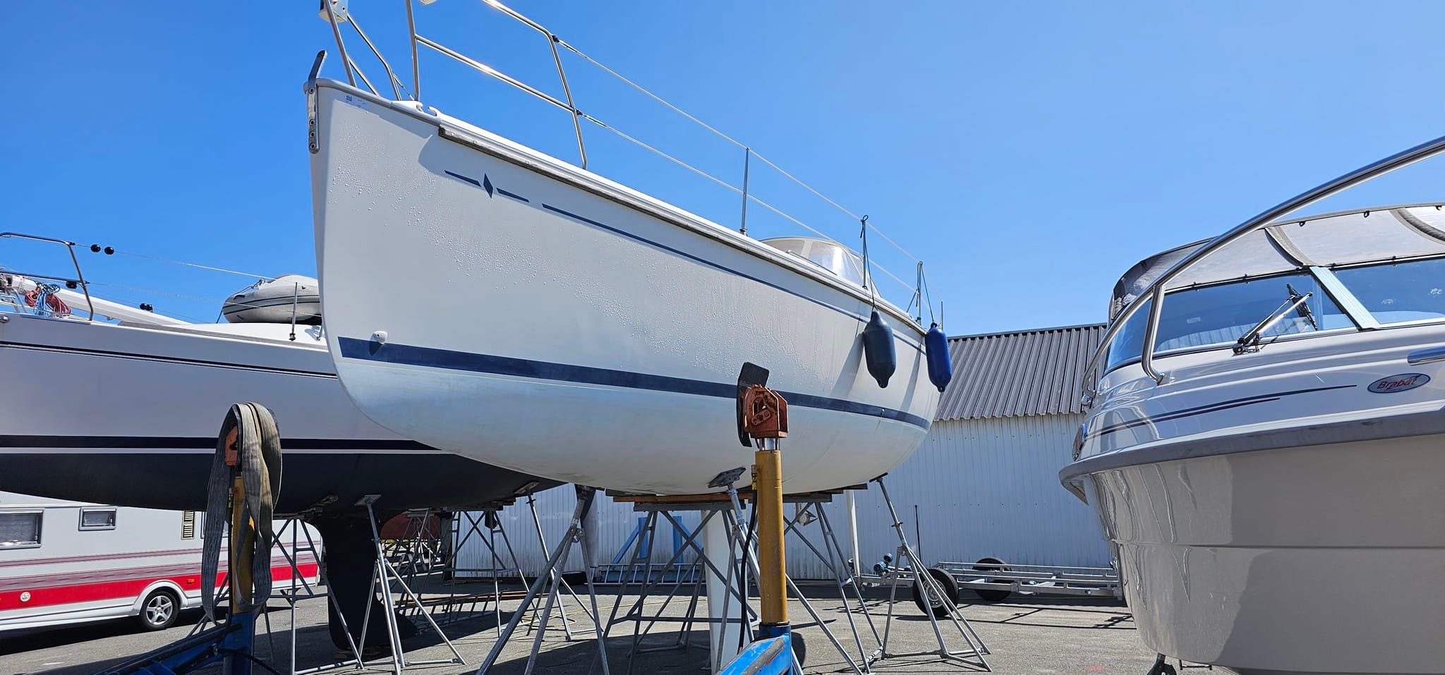 k Blästra båt Göteborg